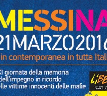 libera_21marzo Giornata nazionale della Memoria Vittime innocenti mafie. La nostra presenza.