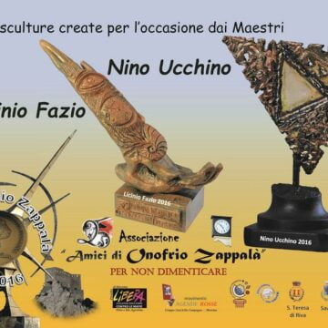 Due sculture d’autore a rappresentare tra gli altri il PREMIO ZAPPALA’ 2016