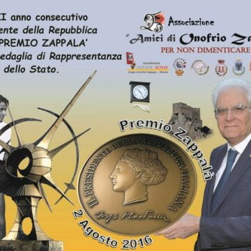 2016 – VIII Medaglia della Presidenza delle Repubblica Italiana – Il perché di tale continuità.