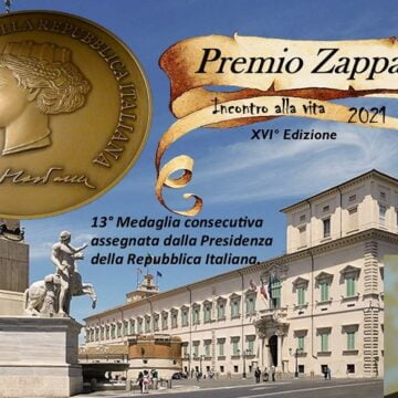 Medaglia 2021_1 Medaglia del Quirinale anche per il 2021 al Premio Zappalà