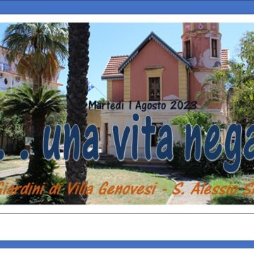 sito - una vita negata Parlando di Onofrio . . . e non solo.