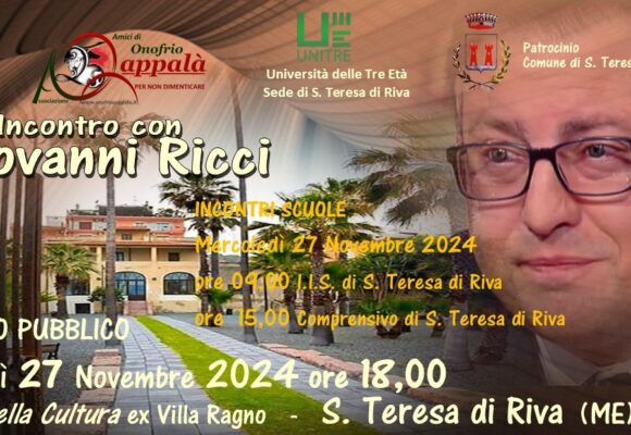 Per sito Con Giovanni Ricci, tra Scuole e Società Civile