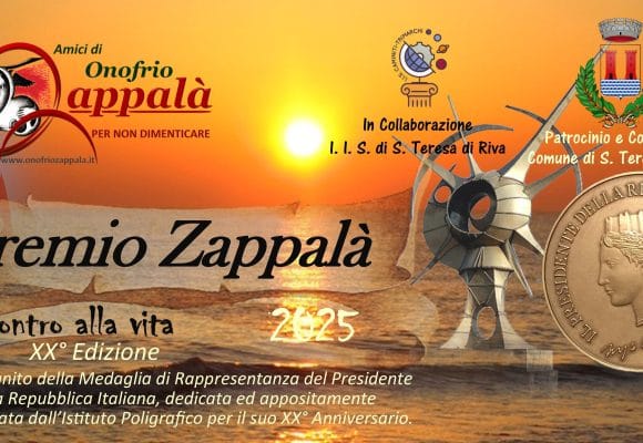 Testata evento Presentazione Premio Zappalà 2025