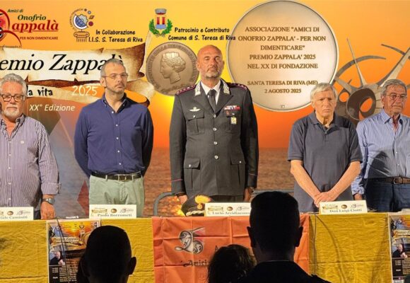 Testata sito Premio Premio Zappalà 2025 – XX° edizione – Serata e consegna Premi
